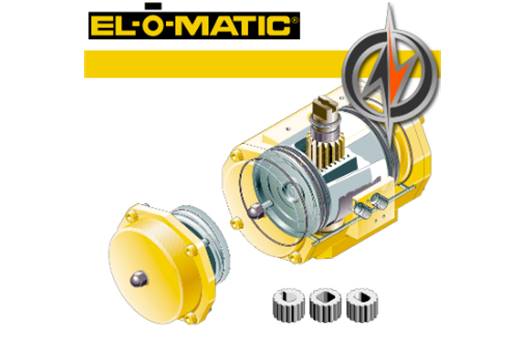 Elomatic ES0350.M1A05A.00N0  obsolete/ replaced by FS0350.NM50CWALL.YD22SNA.00XX actuator