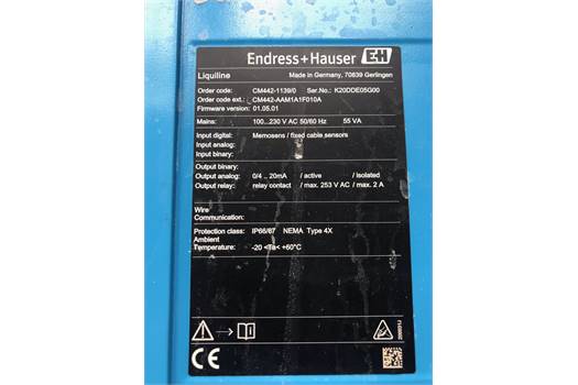 Endress Hauser CM442-AAM1A1F010A 