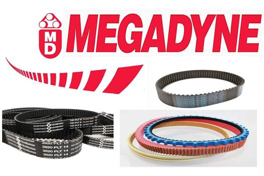 Megadyne megaflex P2.length:10391mm x width:50mm  Belt