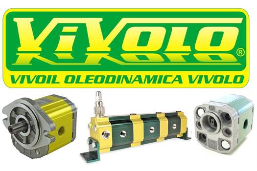Vivoil Oleodinamica Vivolo 010-050-01700 / X1P2702FIIA 010-Zahnrad-Pumpen X